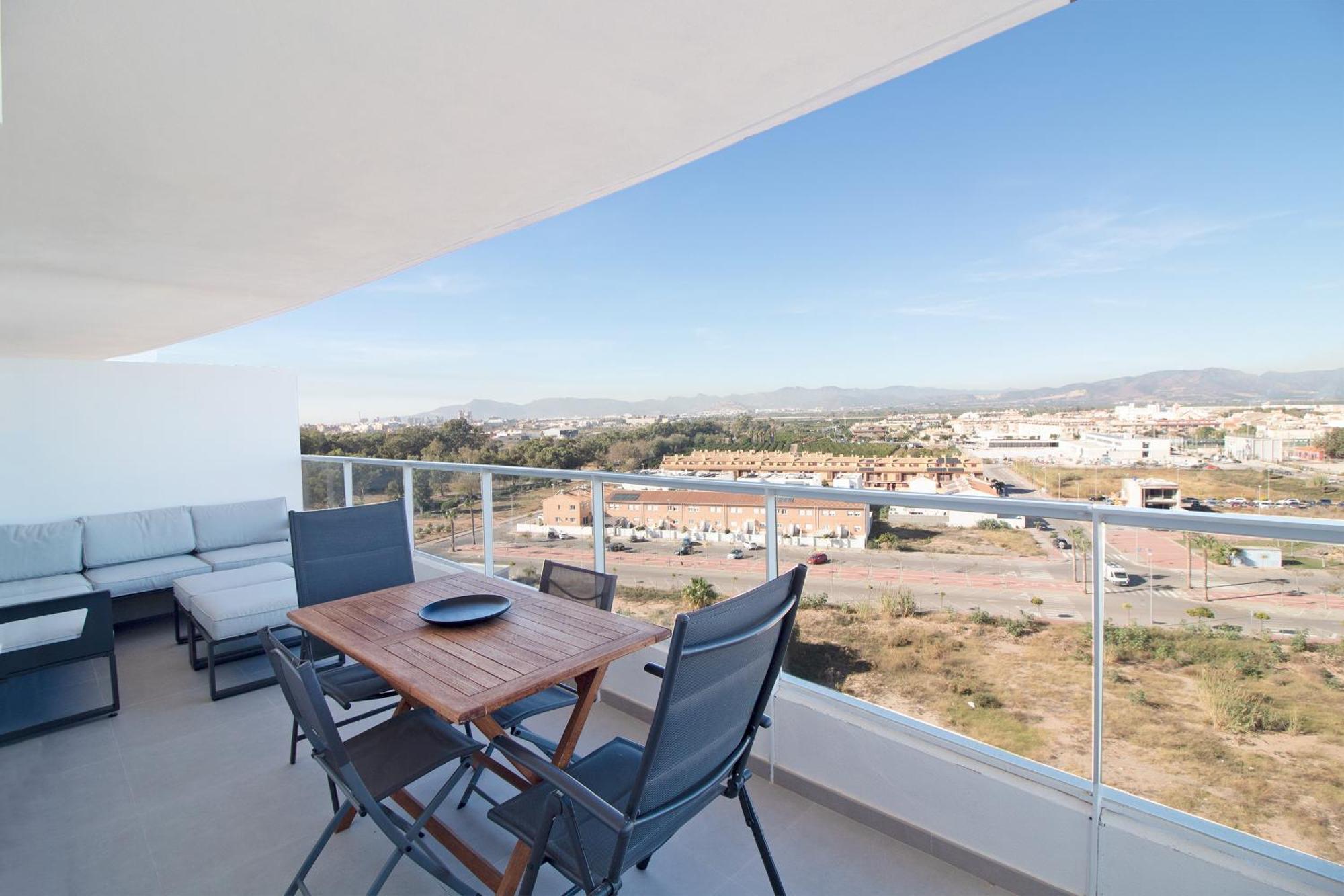 Global Properties, Apartamento Con Terraza Y Vistas Al Mar Y A La Montana Canet d'En Berenguer Exterior foto